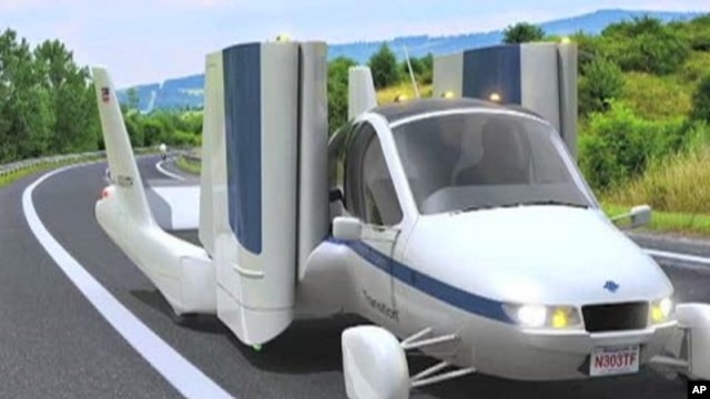 Terrafugia's experimental concept vehicle called the 'Transition'