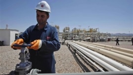 Karkerekî Kurd li qada neftê ya li Tawke xuya dibe