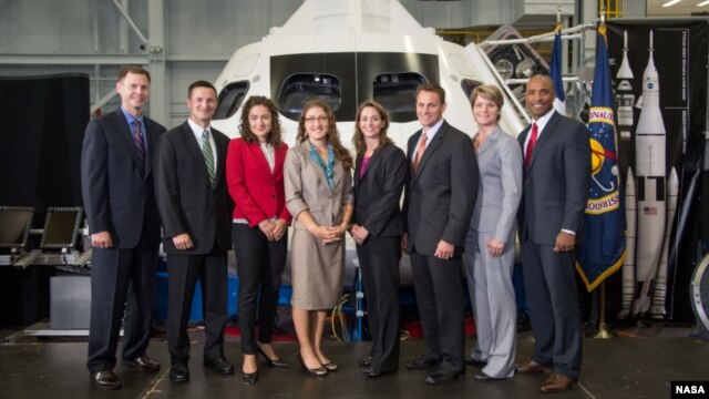 The eight newest members of NASA's 2013 Astronaut Class.