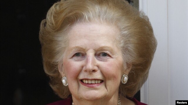 Cựu Thủ tướng Anh Margaret Thatcher (hình năm 2010)