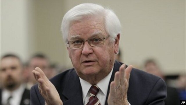 US Rep. Hal Rogers, R-Kentucky, testifies in front of a Senate panel in Frankfort, Kentucky (File Photo -  February 3, 2011)