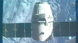 SpaceX Dragon Capsule Leaves ISS