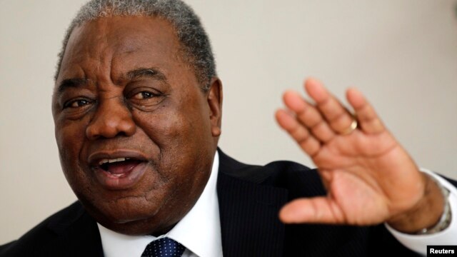 Zambia's former president, Rupiah Banda, is seen in a  March 8, 2011, file photo.