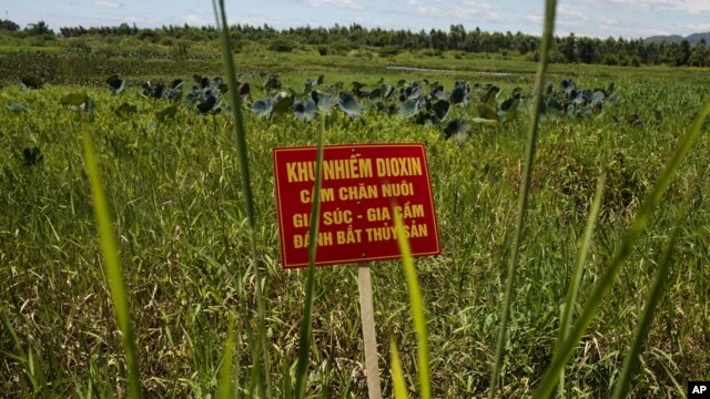 Chất độc dioxin trong chất da cam ngấm vào đất và kể từ đó đã khiến hơn ba triệu người Việt Nam bị tàn phế hoặc dị tật. 