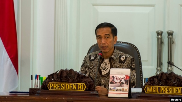 Đây là lần đầu tiên Tổng Thống Indonesia Joko Widodo công khai nói lên lập trường của ông về vấn đề Biển Đông từ khi ông lên nắm quyền hồi tháng 10 năm ngoái.