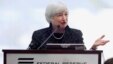 Federal Reserve Chairman Janet Yellen speaks during a conference on economic opportunity at the Federal Reserve Bank in Boston, Oct. 17, 2014.