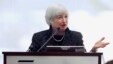 Chủ tịch Quỹ dự trũ Liên bang Janet Yellen nói chuyện tại hội nghị về cơ hội kinh tế ở Boston