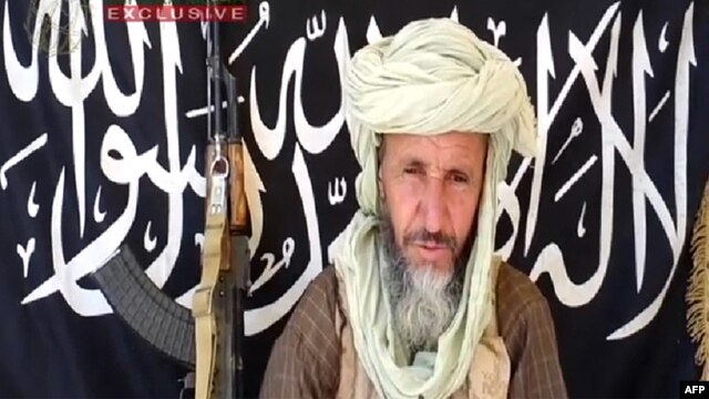 This image released on December 25, 2012 by Sahara Media, shows one of the leaders of Al-Qaida in the Islamic Maghreb (AQIM), Abdelhamid Abou Zeid in an undisclosed place.
