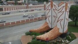 Large Cowboy Boots in Texas
