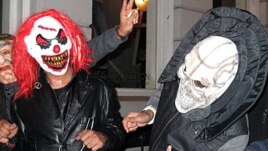 Halloween night in the Georgetown area of Washington, D.C.