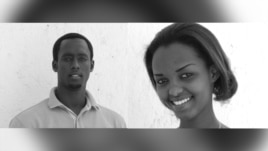 Jean Francois Regis Hakizumukama and Joyeuse Clarissa Kaze of Seraphim's Songs Gospel Group