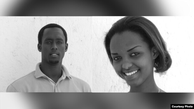 Jean Francois Regis Hakizumukama and Joyeuse Clarissa Kaze of Seraphim's Songs Gospel Group