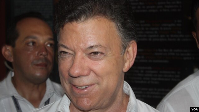 Singapur bautizó una orquídea con el nombre de Juan Manuel Santos, en honor al mandatario.
