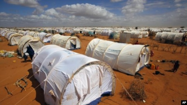 UNHCR's Ifo Extension camp outside Dadaab, eastern Kenya, 100 kilometers (62 miles) from the Somali border,  August 5, 2011.