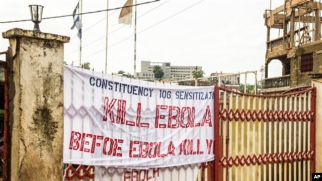 Une photo dans Freetown, la capitale sierra-léonaise