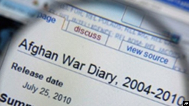 An Afghan War Diary on the Wikileaks website, 26 July 2010