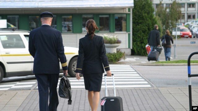 Your flight crew - and sales staff.