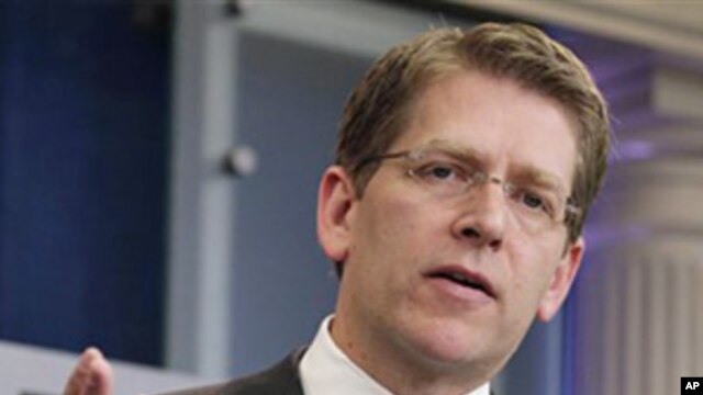 White House Press Secretary Jay Carney, May 3, 2011