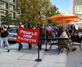 Last week, Jubilee USA demonstrators urged the IMF to break the chains of debt and end unjust economic policies