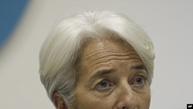 IMF Managing Director Christine Lagarde (file).