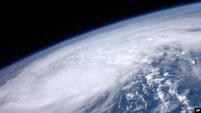 August 25: NASA image of Hurricane Irene moving over the Caribbean taken by astronaut Ron Garan from the International Space Station. REUTERS/NASA/Ron Garan