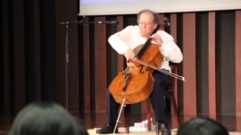 Richner was a professional cellist before he became a doctor in 1973.