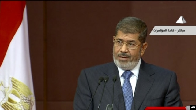 Shugaban Masar Mohammed Morsi.