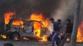 Abajejwe umutekano mu gihugu ca Syria, batwaye umuntu yaguye mu gitero ca biombe yatezwe mu mudoka