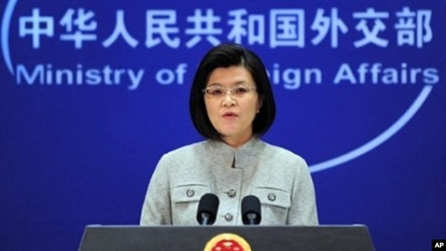 Chinese foreign ministry spokeswoman Jiang Yu responds to questions during a press briefing in Beijing (File Photo)