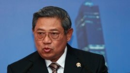 Presiden Susilo Bambang Yudhoyono menyampaikan permintaan maaf atas kebakaran hutan di Pulau Sumatera yang menyebabkan Singapura dan Malaysia diselimuti asap tebal (foto: dok).