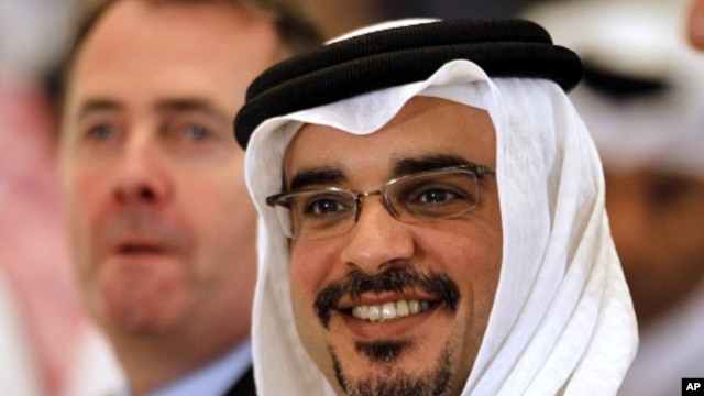 Bahrain Crown Prince Salman bin Hamad al-Khalifa (file photo)