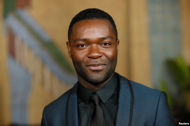 FILE - Actor David Oyelowo, star of "Selma" who was overlooked in the 2015 Oscar nominations, says this year's lack of celebration of actors or color is "unforgivable."
