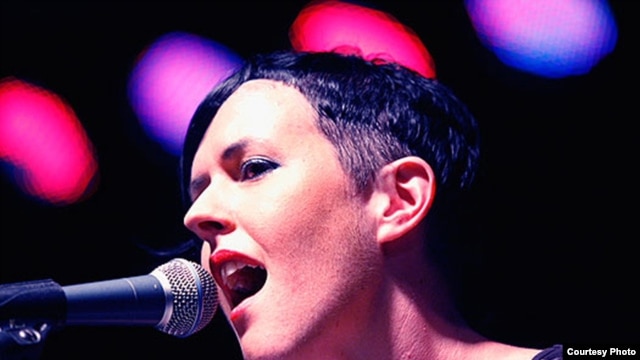 Shannon Hope ‘serving the music’ (Courtesy Shannon Hope)