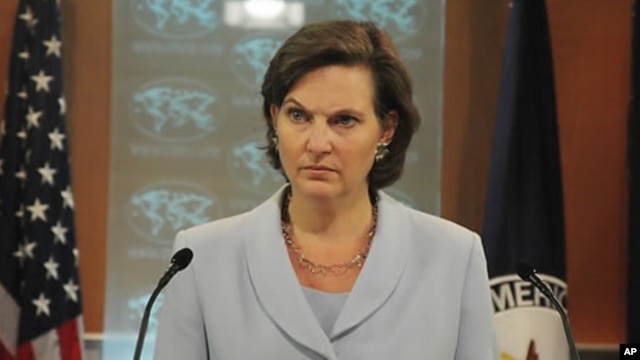 State Department spokeswoman Victoria Nuland (file photo)