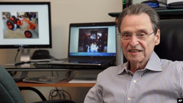 A Feb. 12, 2016, photo shows Saul Berenthal, partner in a tractor company, in his office in Raleigh, N.C.