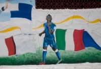 Balotelli mural.