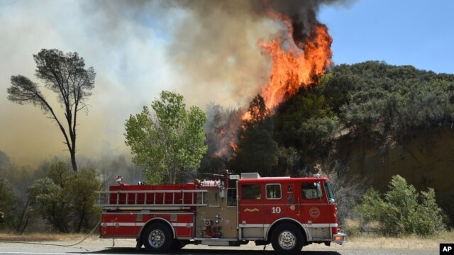 Más de 800 kilómetros cuadrados ha sido quemados por un incendio al norte de Napa Valley, en California.