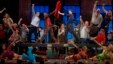 The Cast of the Best Musical Tony award winning show "Kinky Boots" perform during the Tony Awards in New York, June 9, 2013.