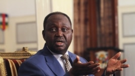 Shugaba Francois Bozize a Bangui ran 8 ga watan Junairu, 2013.