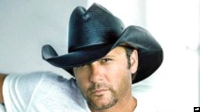 Tim McGraw, uno de los artistas más destacados en Nashville.