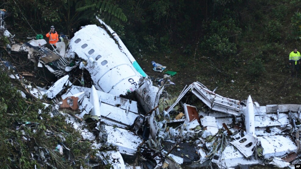 Vetëm pesë të mbijetuar nga rrëzimi i avionit në Kolumbi