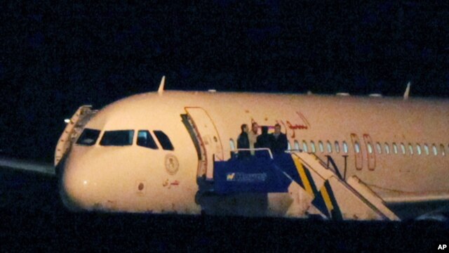 Sirijski putnički avion koji su prizemljile turske snage