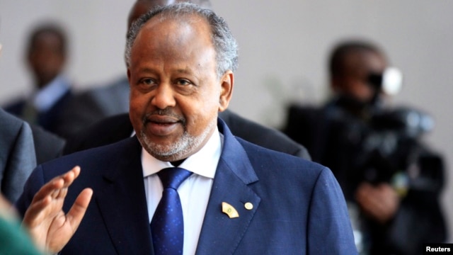 FILE - Djibouti's President Ismail Omar Guelleh.