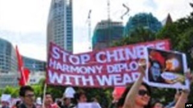 Du học sinh VN ở Hà Lan biểu tình chống Trung Quốc