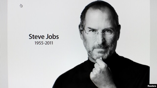 Apple Inc co-founder and former CEO Steve Jobs picture is featured on the front page of the Apple website after his passing in this screen grab October 5, 2011.  Jobs, counted among the greatest American CEOs of his generation, died on October 5, 2011 at 