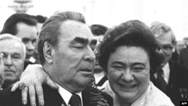 Леонид Брежнев и его дочь Галина
