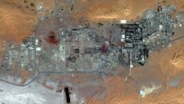 This October 8, 2012 satellite image provided by DigitalGlobe shows the Amenas Gas Field in Algeria, which is jointly operated by BP and Norway's Statoil and Algeria's Sonatrach.