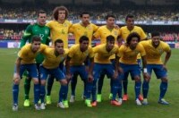 Brazil's World Cup squad.