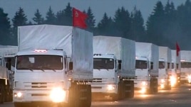 Nga đang đưa 280 xe tải chở hàng cứu trợ tới các cư dân ở miền đông Ukraine, những người đang mắc kẹt trong vụ xung đột giữa lực lượng Ukraine và phiến quân đòi ly khai thân Nga.