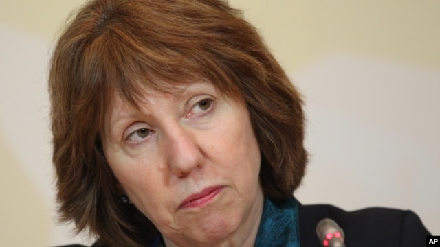 Giới chức cấp cao phụ trách chính sách an ninh và đối ngoại của Liên hiệp châu Âu (EU), bà Catherine Ashton.